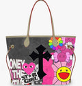Chrome Graphic Multi Action Tote Bag (Pre Order)
